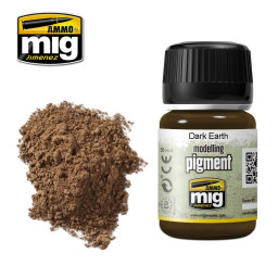 Dark earth modeling pigment A.MIG-3007 (35ml)