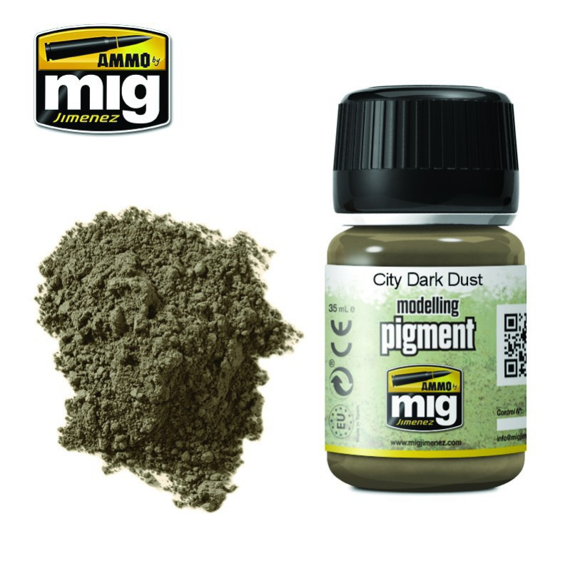 City dark dust modeling pigment A.MIG-3028 (35ml)