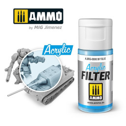 Sky blue acrylic filter A.MIG-0806 (15ml)