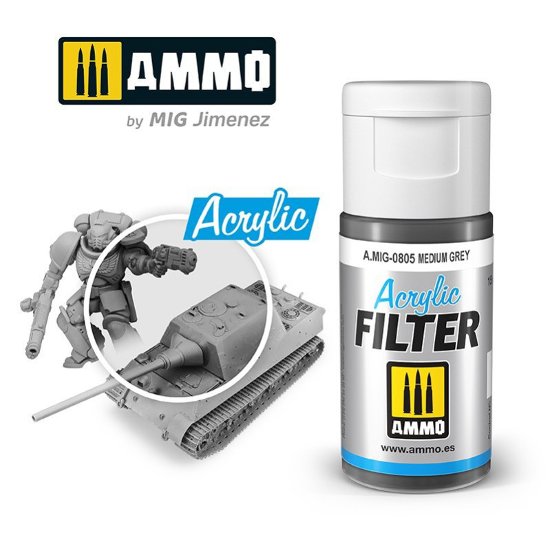 Medium grey acrylic filter A.MIG-0805 (15ml)