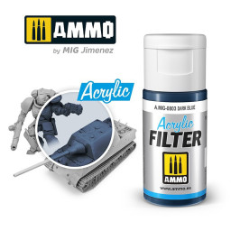 Dark blue acrylic filter A.MIG-0803 (15ml)