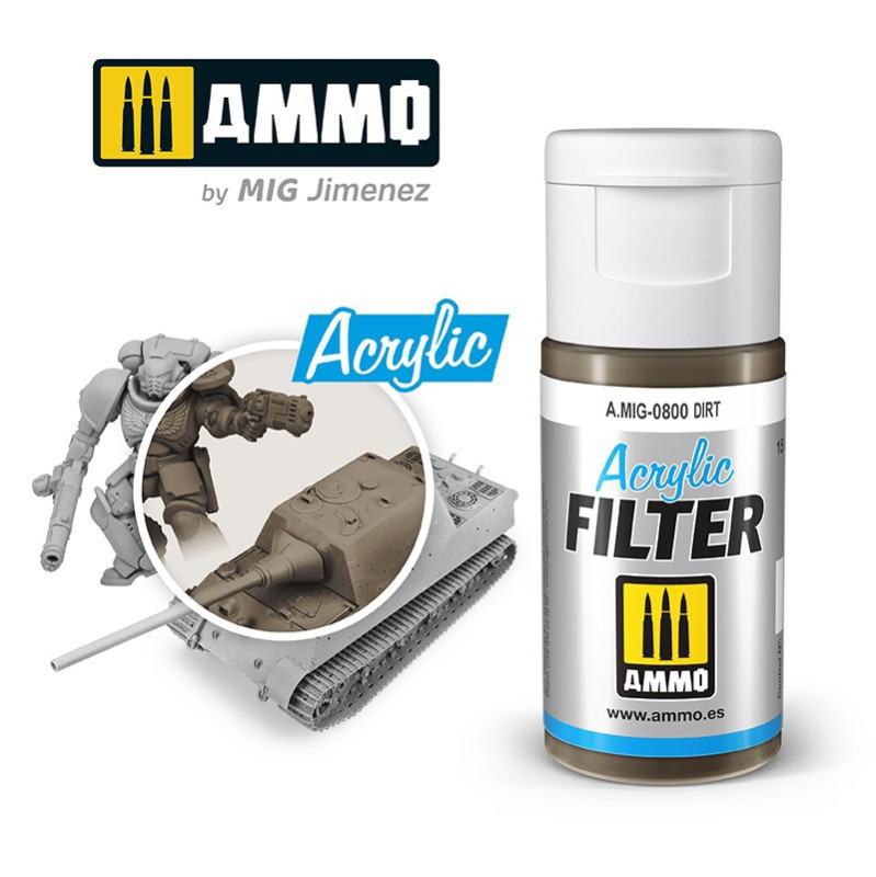 Dirt acrylic filter A.MIG-0800 (15ml)