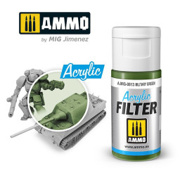 Military green acrylic filter A.MIG-0813 (15ml)