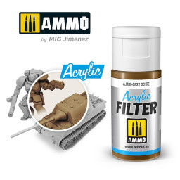 Ochre acrylic filter A.MIG-0822 (15ml)