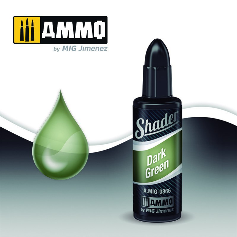 Dark green shader A.MIG-0866 (10ml)