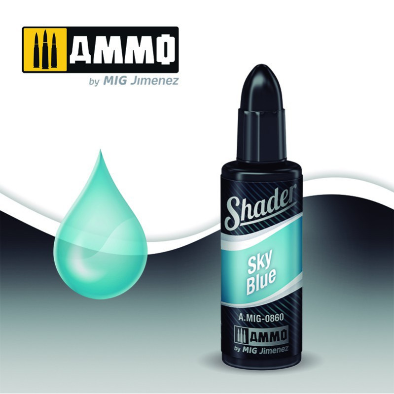 Sky blue shader A.MIG-0860 (10ml)