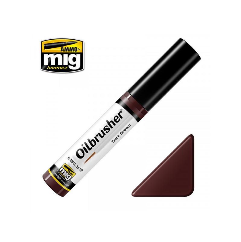 Dark brown oilbrusher A.MIG-3512 (10ml)