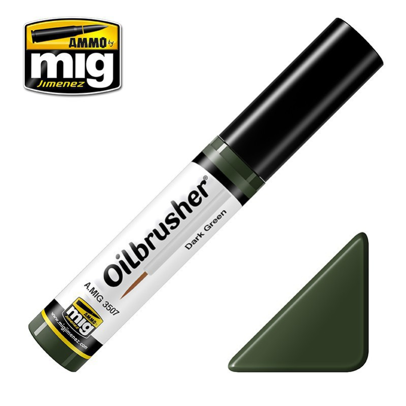 Dark green oilbrusher A.MIG-3507 (10ml)