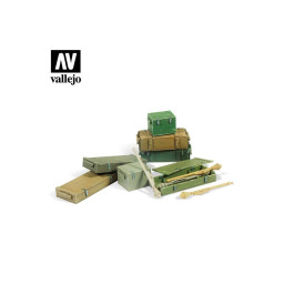 Vallejo Diorama bases SC222 BSet Panzerfaust 60 M 1/35 - unpainted