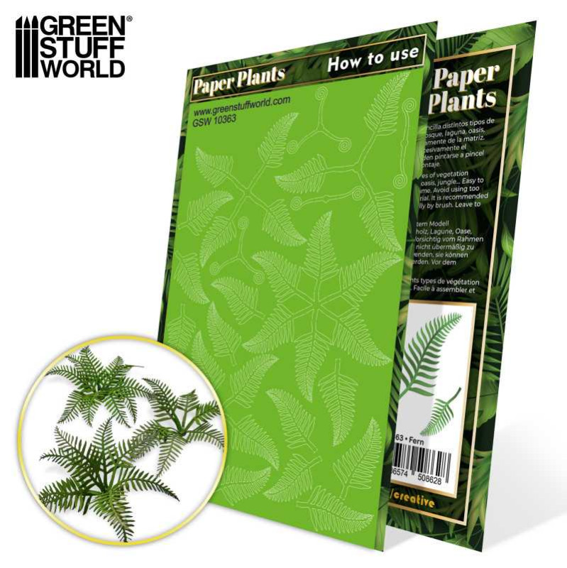 Paper plants - Fern