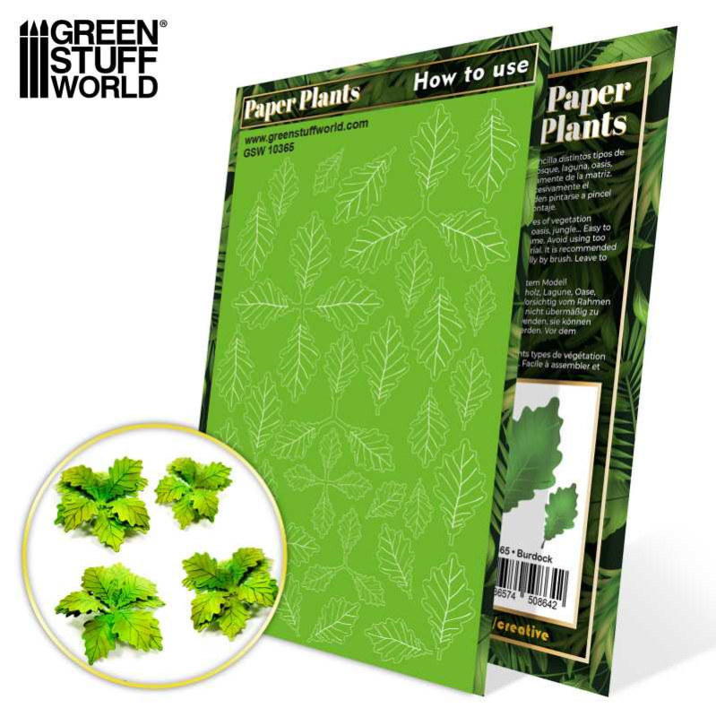 Paper plants - Burdock