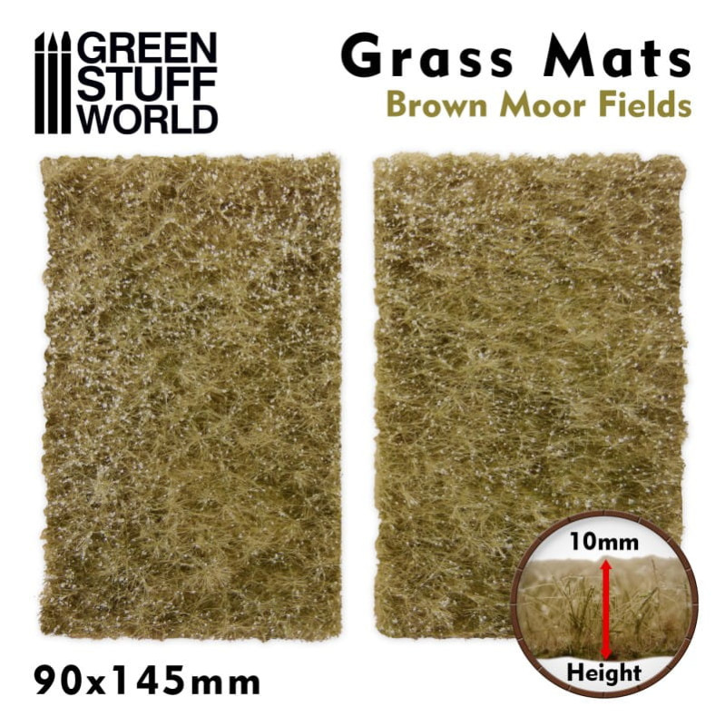 Grass Mats 90x145mm Brown Moor Fields