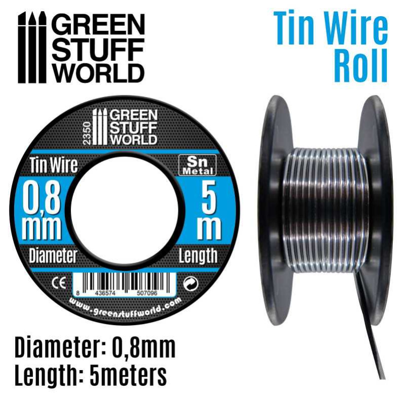 Green Stuff 507096 Tin Roll 0.8 mm