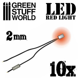 Red LED Lights - 2mm