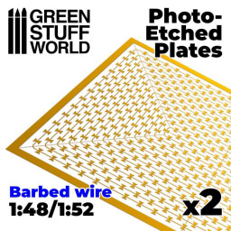 Photogravure Plates - Barbed Wire