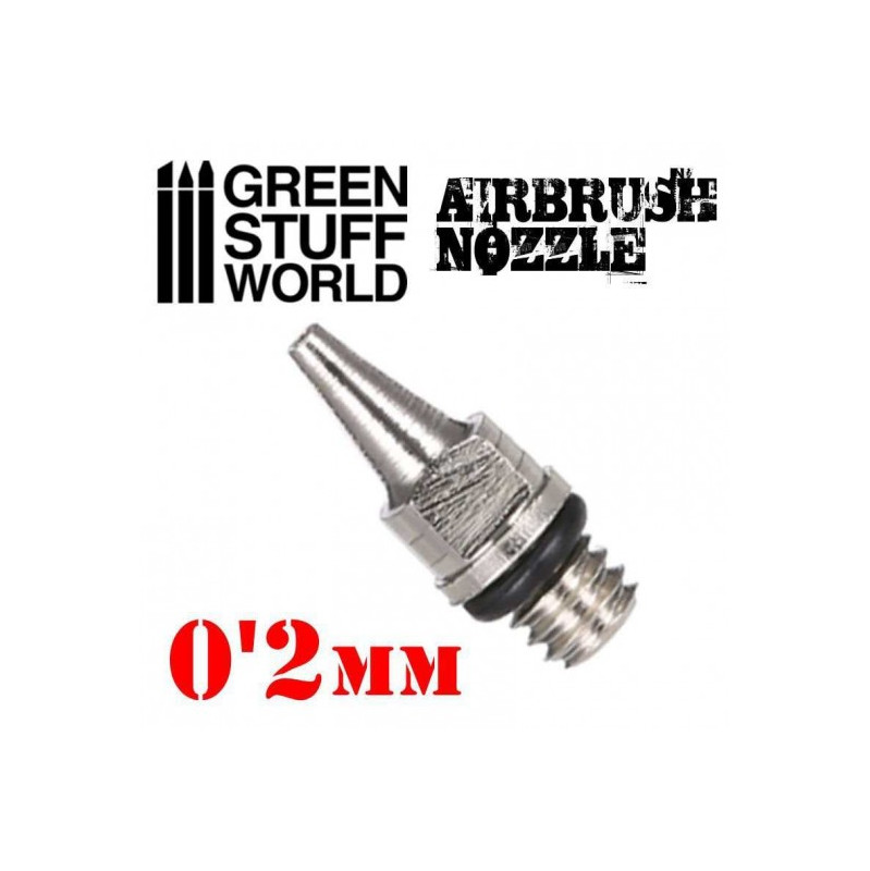 0.2mm Screw-on Airbrush Nozzle