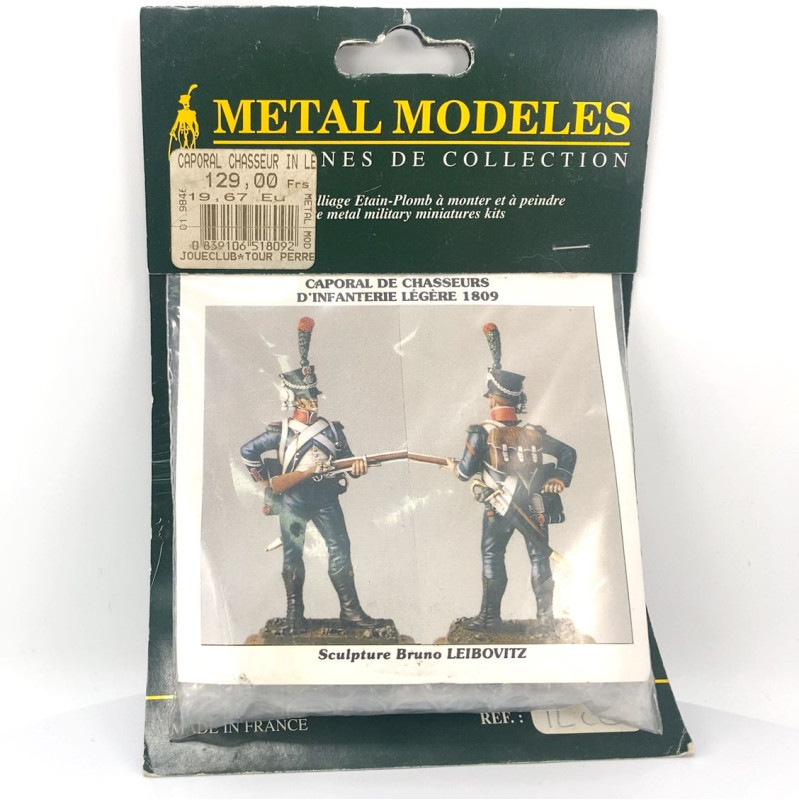 Metal Models Caporal de Chasseurs d'Infanterie Légère 1809