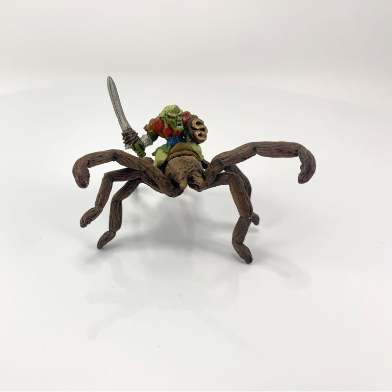 Mirliton Goblin Warchief on Giant Spider