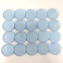 ROUND Acrylic Bases ROUND 32 mm Transparent