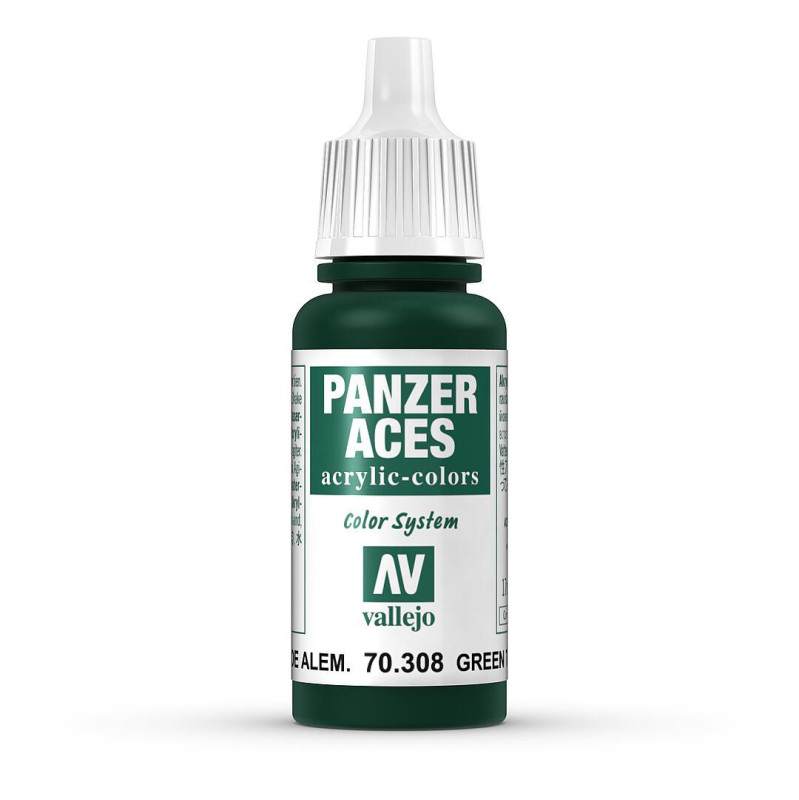 Green Tail Light German Panzer Aces 70.308 (17 ml)