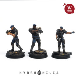 x1 Hydrophilia Patrol Résine NOT PAINTED NOT ASSEMBLED W Artel