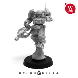 x1 Hydrophilia Exotrooper#2 Résine NOT PAINTED NOT ASSEMBLED W Artel