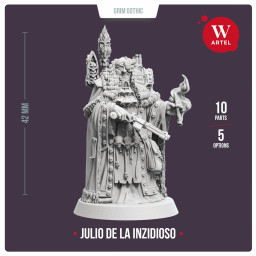 Judge Julio de la Inzidioso - W-Artel NOT PAINTED NOT ASSEMBLED