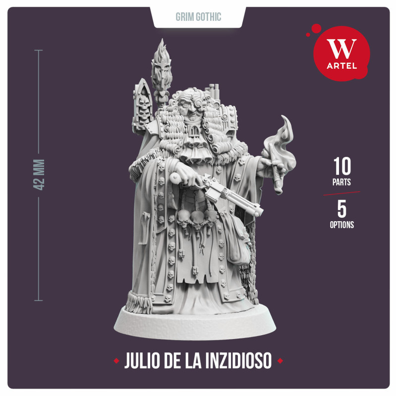 Judge Julio de la Inzidioso - W-Artel NON PEINT NON ASSEMBLE