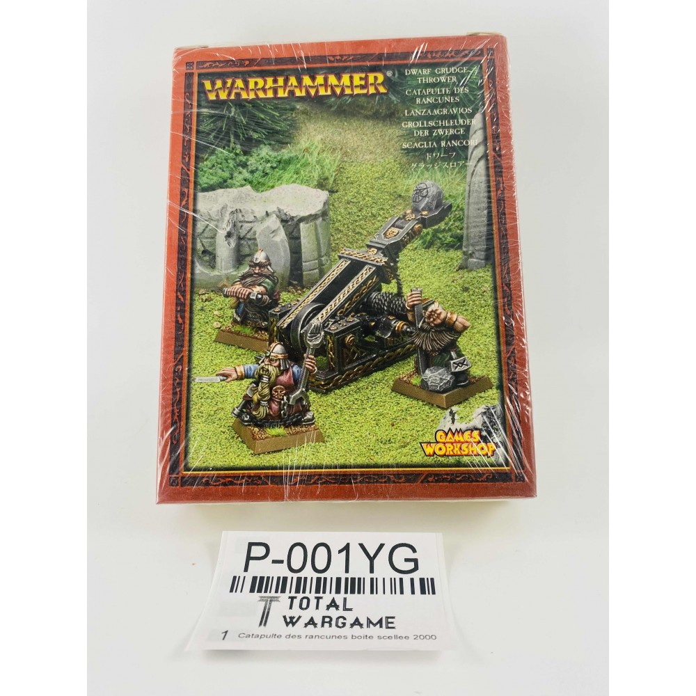 Dwarf grudge thrower sealed box 2000