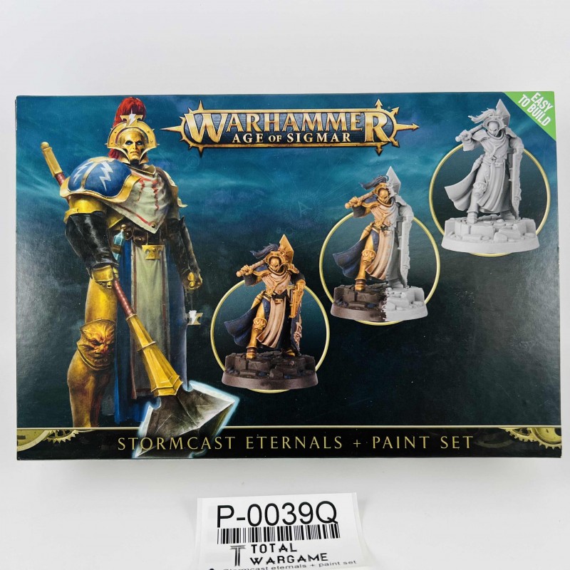 Stormcast eternals + paint set - 5 pots ouverts - sans pinceau