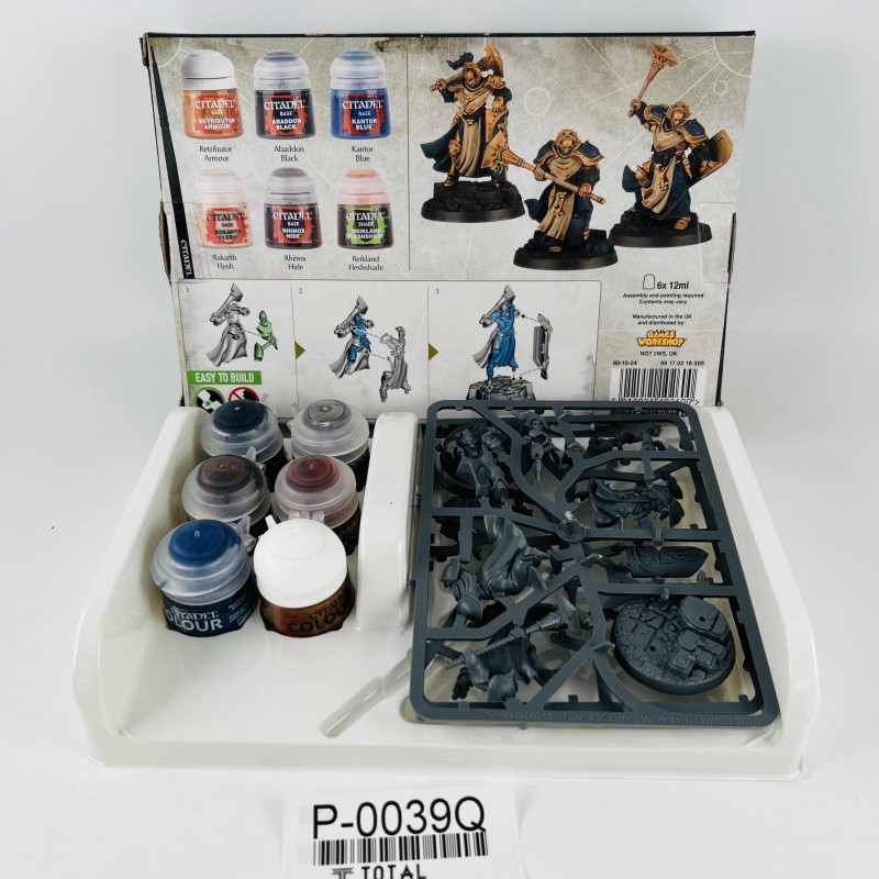 Stormcast eternals + paint set - 5 pots ouverts - sans pinceau